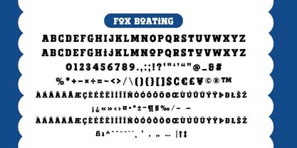 Fox Boating Strokes Police Poster 7