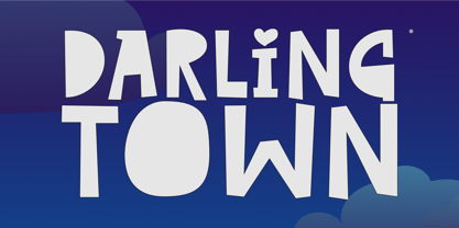 Darling Town Font Poster 1
