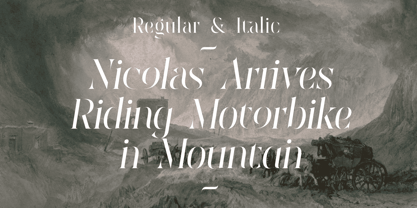Moguine Serif Font Poster 5
