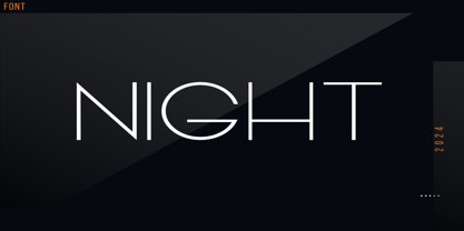 Night Font | Webfont & Desktop | MyFonts