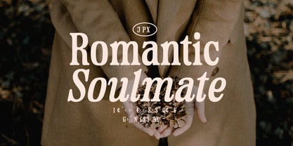 Romantic Soulmate Font Poster 1