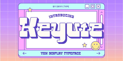 Keyute Font Poster 1