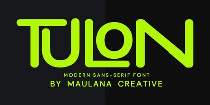 MC Tulon Font Poster 1