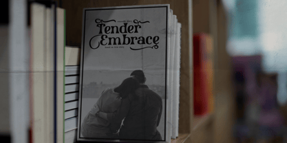 Tender Embrace Font Poster 5