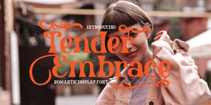 Tender Embrace Font Poster 1