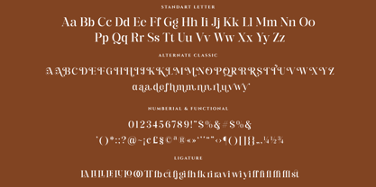 The Glorious Font Poster 14