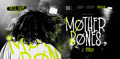 Mother Bones Font Poster 1