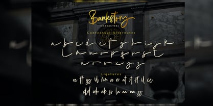 Bankstory Font Poster 3