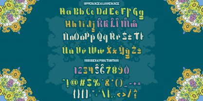 Batik Blend Font Poster 11