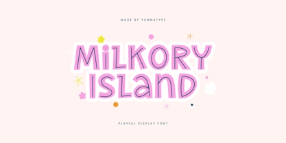 Milkory Island Font Poster 1