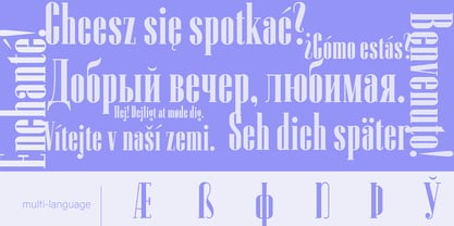 Czesko Font Poster 3