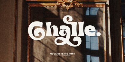 Challe Font Poster 1