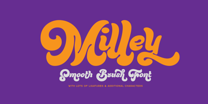 Milley Font Poster 1