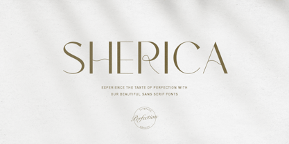 Sherica Font Poster 1