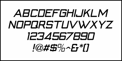 Generic Squared JNL Font Poster 5