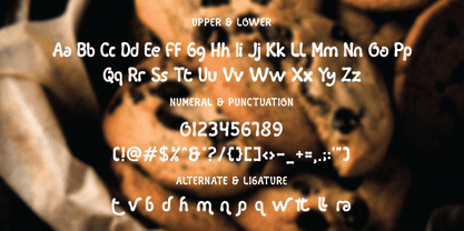 Choco Fantine Font Poster 10