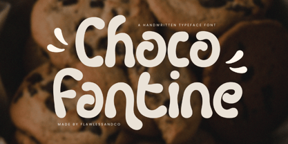 Choco Fantine Font Poster 1