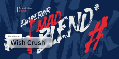 Wish Crush Font Poster 1