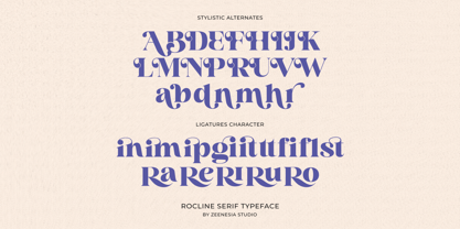 Rocline Font Poster 15