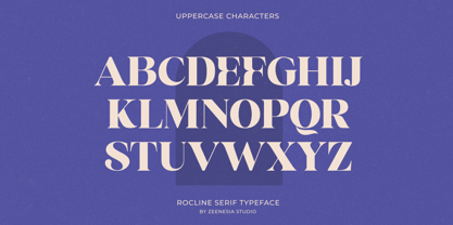 Rocline Font Poster 11