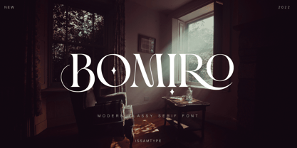 Bomiro Font Poster 1