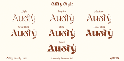 Sifty Font Poster 2