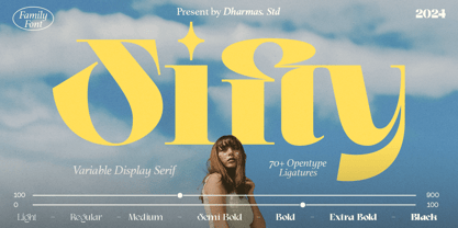 Sifty Font Poster 1