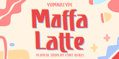 Maffa Latte Font Poster 1