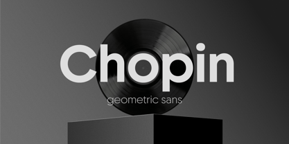 Chopin Font Poster 1