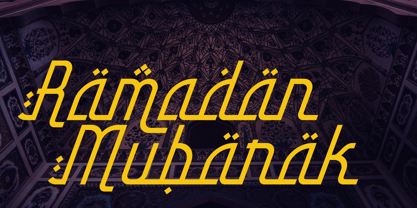 Luxury Ramadan Font Poster 7