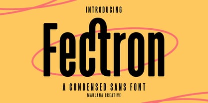 MC Fectron Font Poster 1