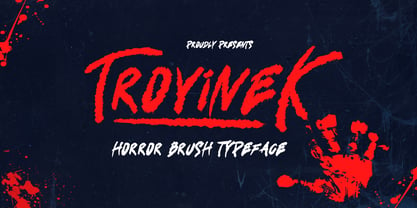 Trovinek Font Poster 1