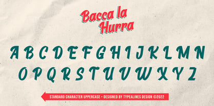 Bacca la Hurra Font Poster 6