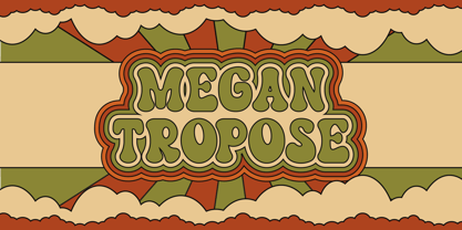 Megantropose Font Poster 1