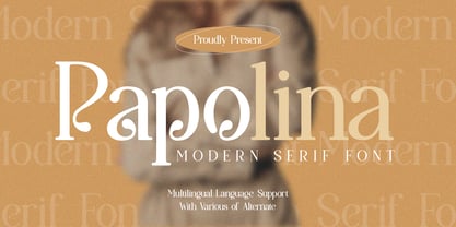 Papolina Font Poster 1