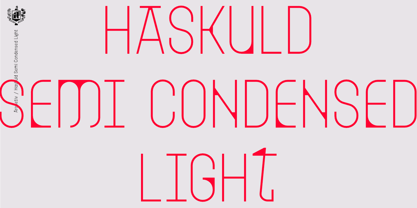 Haskuld Font Poster 3