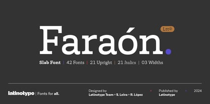 Faraon Font Poster 1