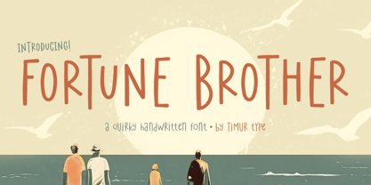 Fortune Brother Font Poster 1