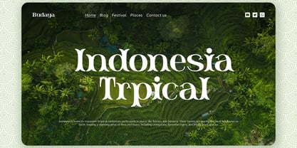 Budaya Font Poster 5