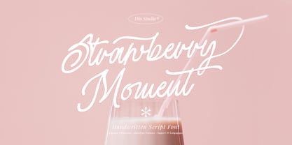 Strawberry Moment Fuente Póster 1