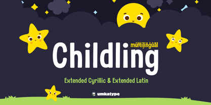 Childling Font Poster 1