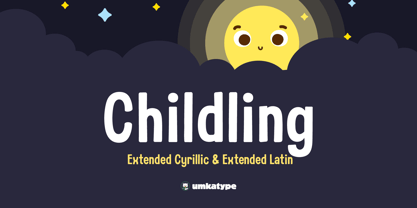 Childling Font Poster 12