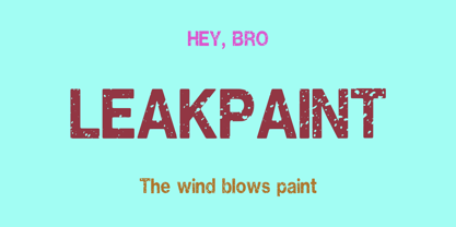 Leakpaint Police Poster 1