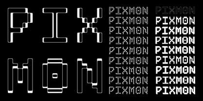 Pixmon Font Poster 8