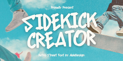 Sidekick Creator Font Poster 1