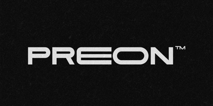 Preon Font Poster 1