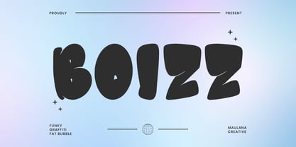 MC Boizz Font Poster 1