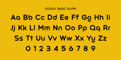 Goodly Font Poster 2