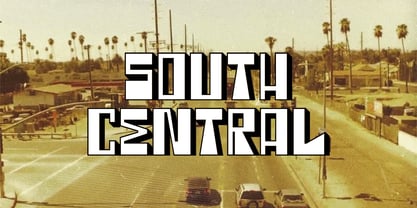 South Central Font Poster 1