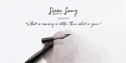 Siren Song Font Poster 6